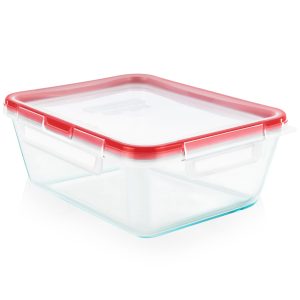 Pyrex? Freshlock? 8-cup Rectangle Glass Storage