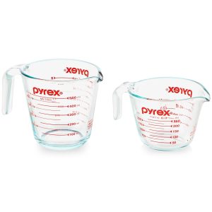 Pyrex? Smart Essentials? Glass Measuring Cup Set