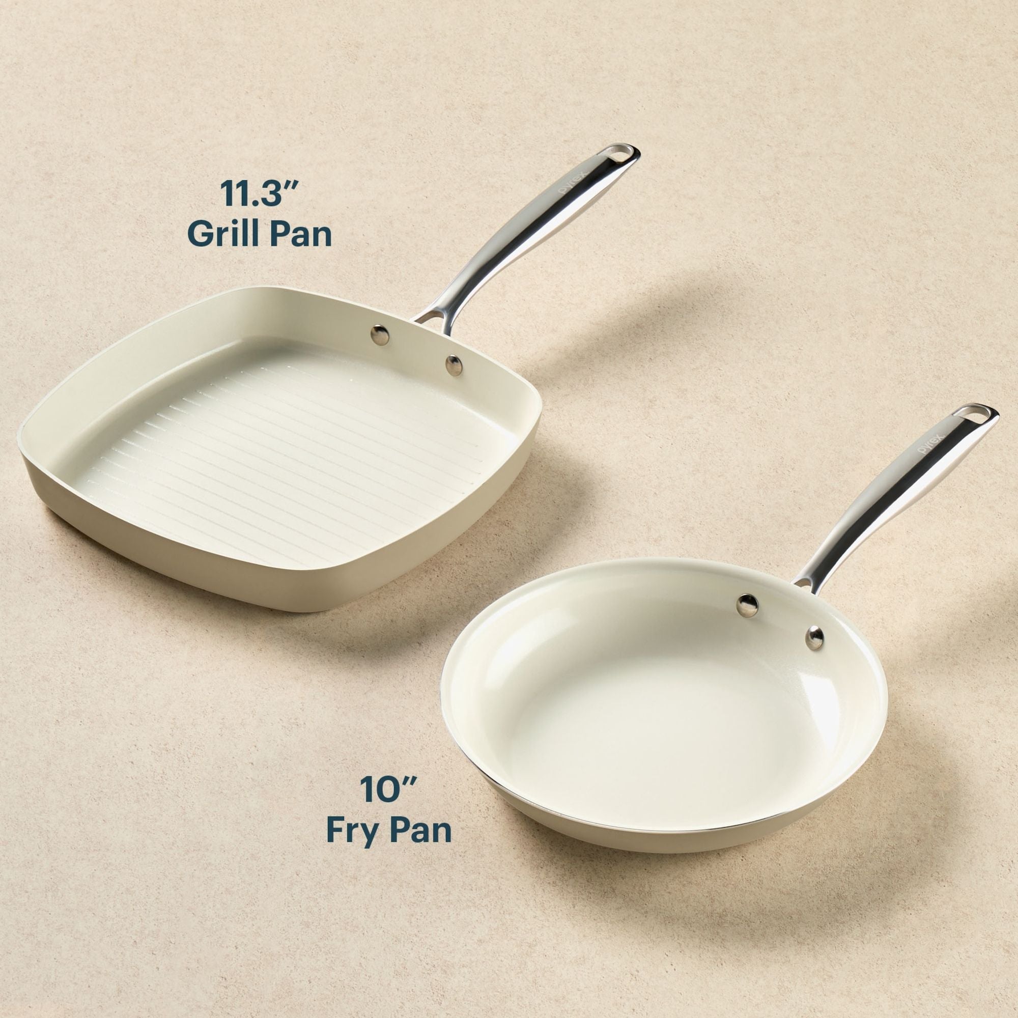 Pyrex? Ceramic Cookware 2-pc Set - Image 2