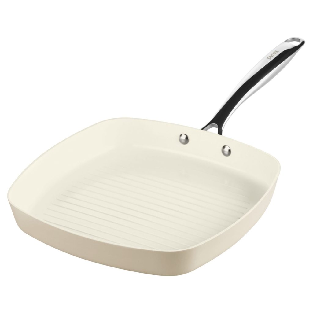 Pyrex? Ceramic Cookware 11.3-in Grill Pan