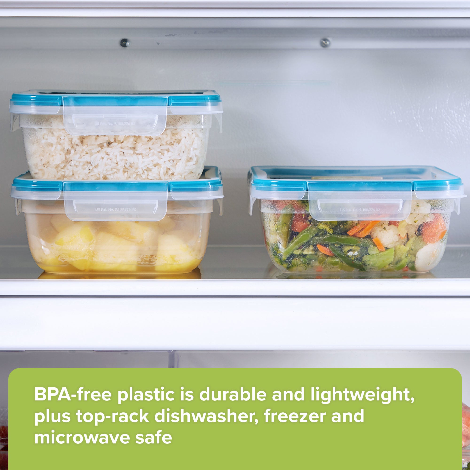 Snapware? Total Solution? 6-piece Rectangular Plastic Food Storage Set - Image 6