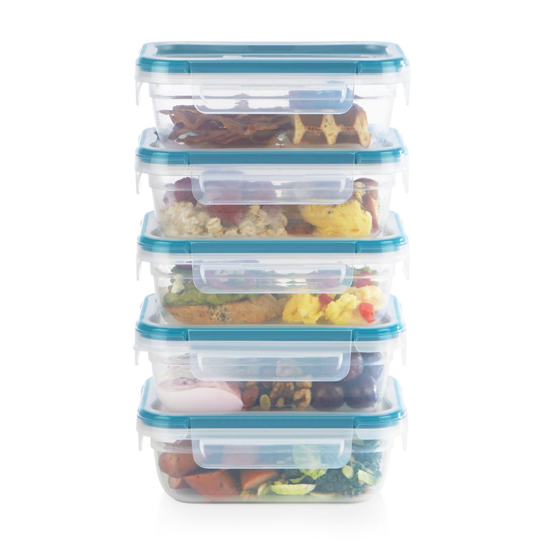 Snapware® Total Solution® 10-piece Rectangular Plastic Food Storage Set - Image 2