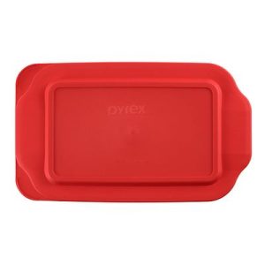 Pyrex® Red Lid for 2-quart Rectangular Glass Baking Dish