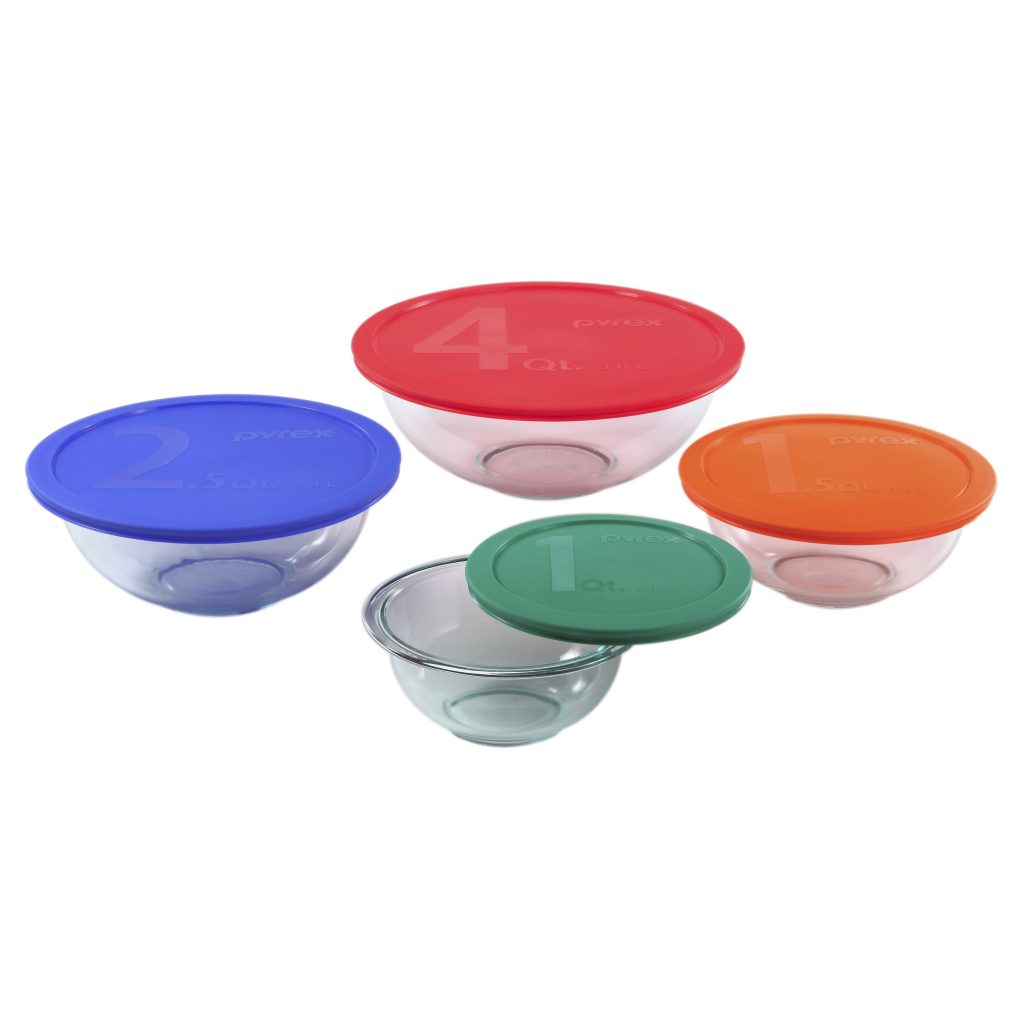 Pyrex? 8-piece Mixing Bowl Set with Assorted Lids